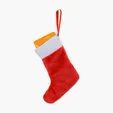 Chelsea Teddy Bear™ Plush Stocking Ornament, 5.5" — view 3