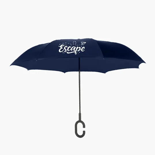 Shed Rain™ UnbelievaBrella® 48" Reverse-Close Manual Stick Umbrella — view 34