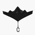 Shed Rain™ UnbelievaBrella® 48" Reverse-Close Manual Stick Umbrella — view 4