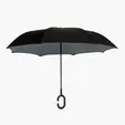 Shed Rain™ UnbelievaBrella® 48" Reverse-Close Manual Stick Umbrella — view 37