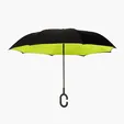 Shed Rain™ UnbelievaBrella® 48" Reverse-Close Manual Stick Umbrella — view 40