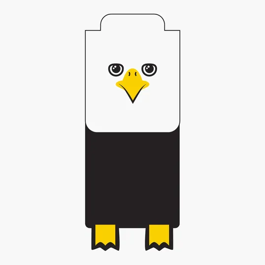 Paws N Claws® Magneticmark Die-Cut Animal Bookmark — view 12