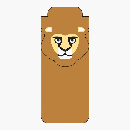 Paws N Claws® Magneticmark Die-Cut Animal Bookmark — view 3