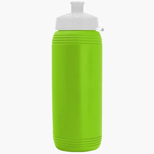 Garyline® Pint Sport Bottle with Tethered Push-Pull Lid — view 2