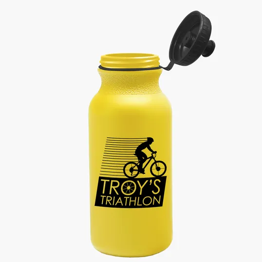 Garyline® Omni Bike Bottle with Tethered Push-Pull Lid, 20 oz. — view 113