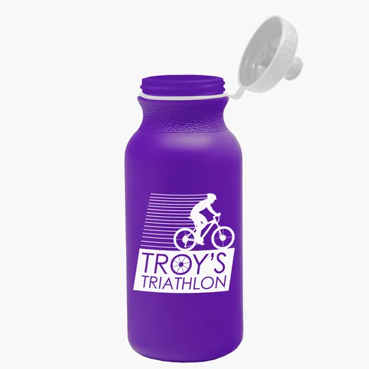Garyline® Omni Bike Bottle with Tethered Push-Pull Lid, 20 oz. — view 105