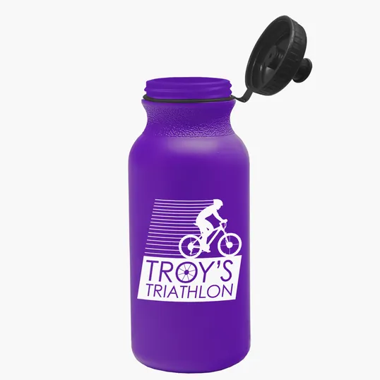 Garyline® Omni Bike Bottle with Tethered Push-Pull Lid, 20 oz. — view 103