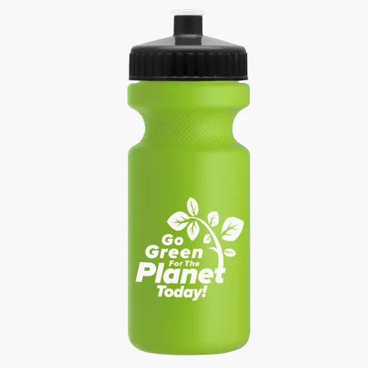 Garyline® Recycled Bike Bottle with Push-Pull Lid, 22 oz. — view 216