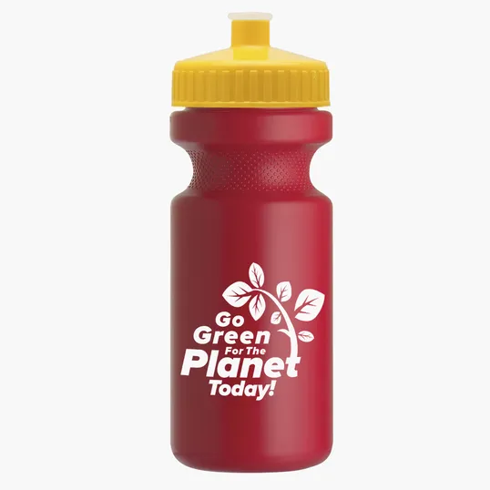 Garyline® Recycled Bike Bottle with Push-Pull Lid, 22 oz. — view 206