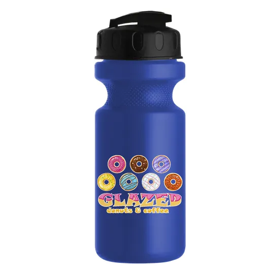 Garyline® Recycled Bike Bottle with Flip-Top Lid, 22 oz. — view 261