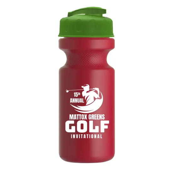 Garyline® Recycled Bike Bottle with Flip-Top Lid, 22 oz. — view 257