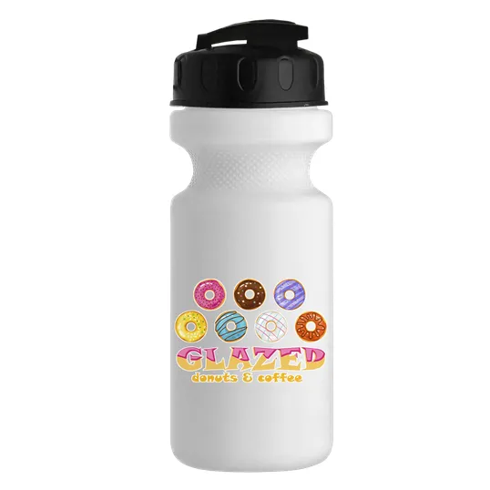 Garyline® Recycled Bike Bottle with Flip-Top Lid, 22 oz. — view 266