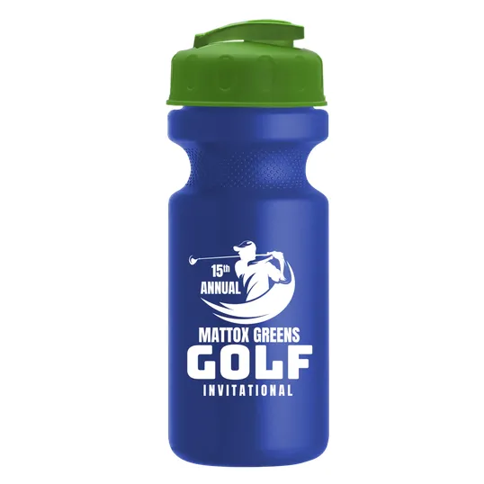Garyline® Recycled Bike Bottle with Flip-Top Lid, 22 oz. — view 262