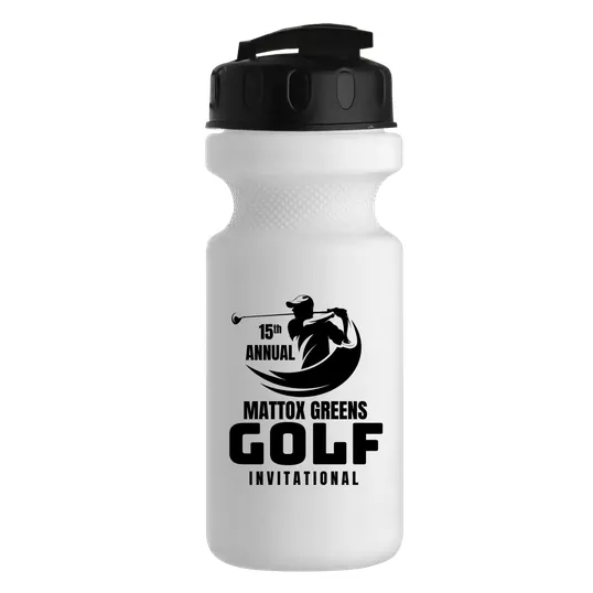 Garyline® Recycled Bike Bottle with Flip-Top Lid, 22 oz. — view 265