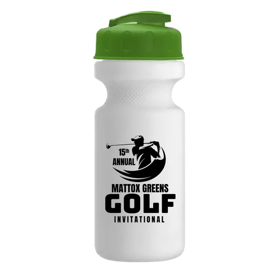 Garyline® Recycled Bike Bottle with Flip-Top Lid, 22 oz. — view 267