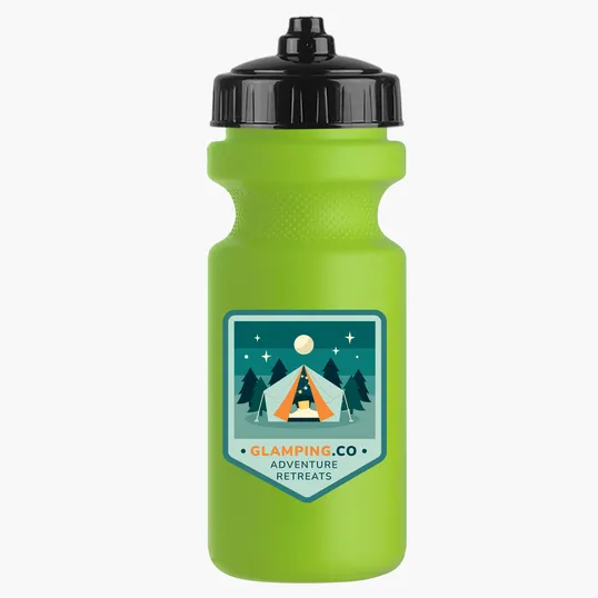 Garyline® Recycled Bike Bottle with Valve Lid, 22 oz. — view 101