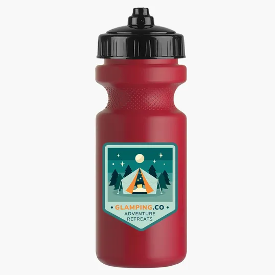 Garyline® Recycled Bike Bottle with Valve Lid, 22 oz. — view 110