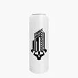 Garyline® Slim Line Bottle with Push-Pull Lid, 25 oz. — view 230