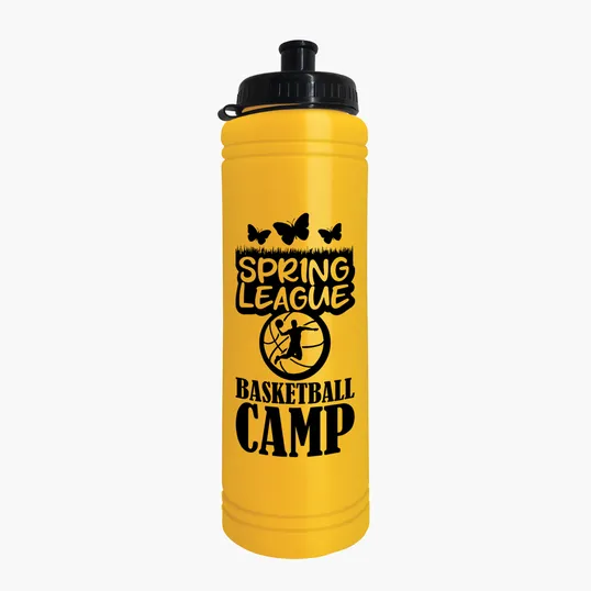 Garyline® Slim Line Bottle with Tethered Push-Pull Lid, 25 oz. — view 46