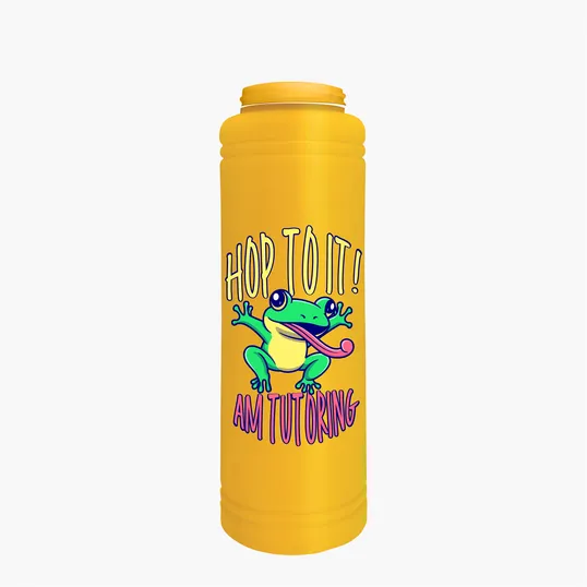 Garyline® Slim Line Bottle with Tethered Push-Pull Lid, 25 oz. — view 51