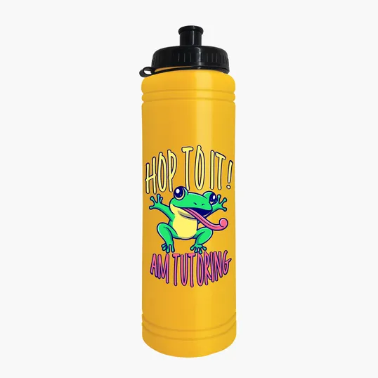 Garyline® Slim Line Bottle with Tethered Push-Pull Lid, 25 oz. — view 47