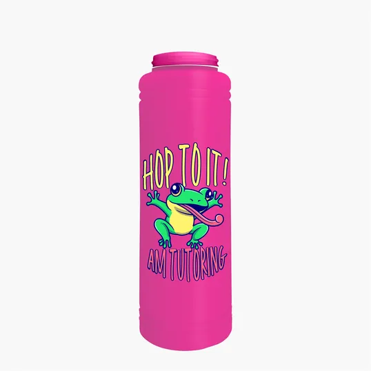 Garyline® Slim Line Bottle with Tethered Push-Pull Lid, 25 oz. — view 26
