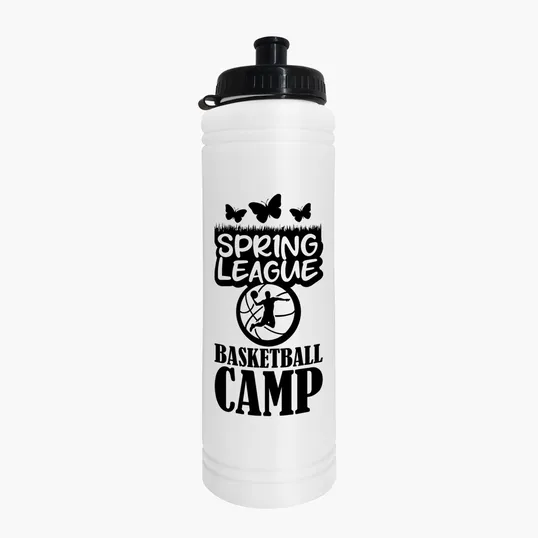 Garyline® Slim Line Bottle with Tethered Push-Pull Lid, 25 oz. — view 43
