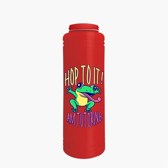 Garyline® Slim Line Bottle with Tethered Push-Pull Lid, 25 oz. — view 38