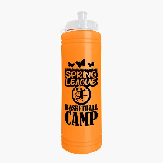 Garyline® Slim Line Bottle with Tethered Push-Pull Lid, 25 oz. — view 16