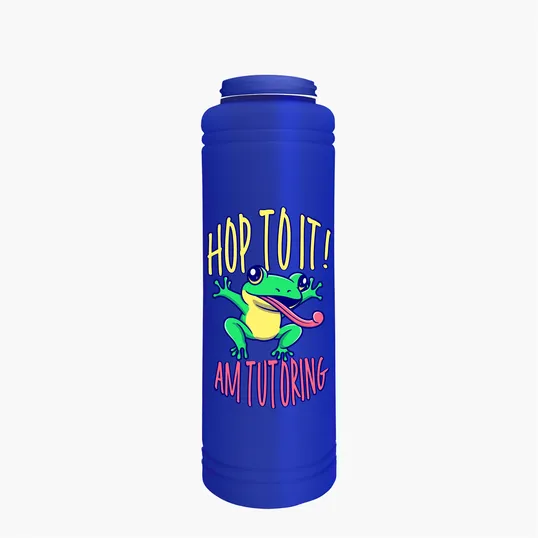 Garyline® Slim Line Bottle with Tethered Push-Pull Lid, 25 oz. — view 42