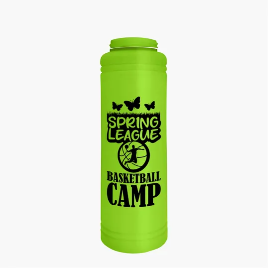Garyline® Slim Line Bottle with Tethered Push-Pull Lid, 25 oz. — view 29
