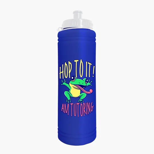 Garyline® Slim Line Bottle with Tethered Push-Pull Lid, 25 oz. — view 20