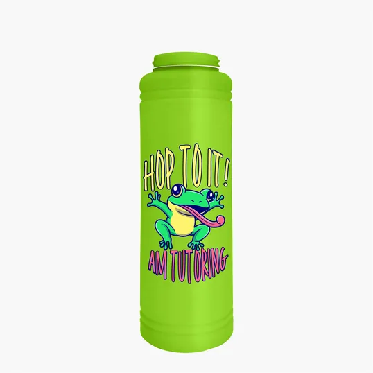 Garyline® Slim Line Bottle with Tethered Push-Pull Lid, 25 oz. — view 30