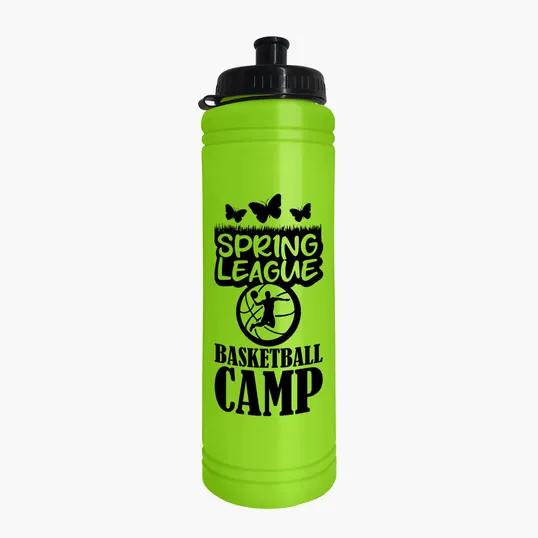 Garyline® Slim Line Bottle with Tethered Push-Pull Lid, 25 oz. — view 27