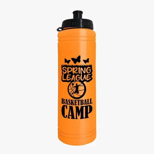 Garyline® Slim Line Bottle with Tethered Push-Pull Lid, 25 oz. — view 31