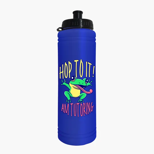 Garyline® Slim Line Bottle with Tethered Push-Pull Lid, 25 oz. — view 40
