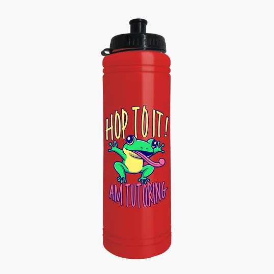 Garyline® Slim Line Bottle with Tethered Push-Pull Lid, 25 oz. — view 36
