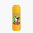 Garyline® Slim Line Bottle with Tethered Push-Pull Lid, 25 oz. — view 51