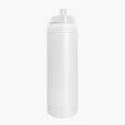 Garyline® Slim Line Bottle with Tethered Push-Pull Lid, 25 oz. — view 63