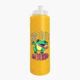 Garyline® Slim Line Bottle with Tethered Push-Pull Lid, 25 oz. — view 12