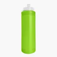 Garyline® Slim Line Bottle with Tethered Push-Pull Lid, 25 oz. — view 59
