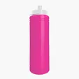 Garyline® Slim Line Bottle with Tethered Push-Pull Lid, 25 oz. — view 58