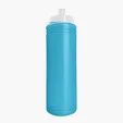 Garyline® Slim Line Bottle with Tethered Push-Pull Lid, 25 oz. — view 57