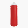 Garyline® Slim Line Bottle with Tethered Push-Pull Lid, 25 oz. — view 61