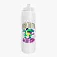 Garyline® Slim Line Bottle with Tethered Push-Pull Lid, 25 oz. — view 10