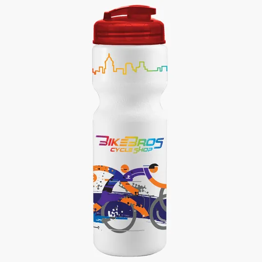 Garyline® Bike Bottle with Flip-Top Lid - 28 oz. — view 25