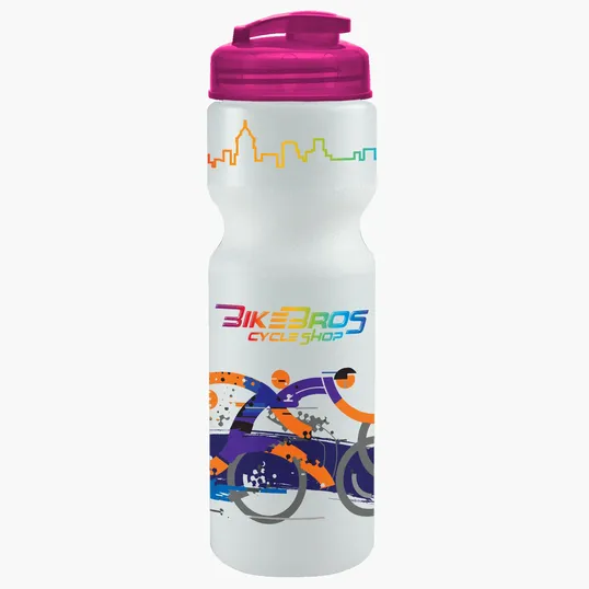 Garyline® Bike Bottle with Flip-Top Lid - 28 oz. — view 20