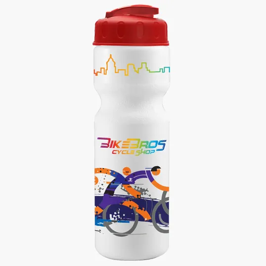 Garyline® Bike Bottle with Flip-Top Lid - 28 oz. — view 34