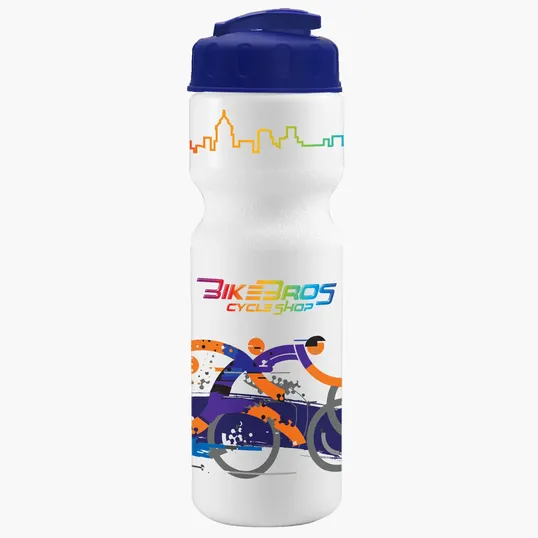 Garyline® Bike Bottle with Flip-Top Lid - 28 oz. — view 30