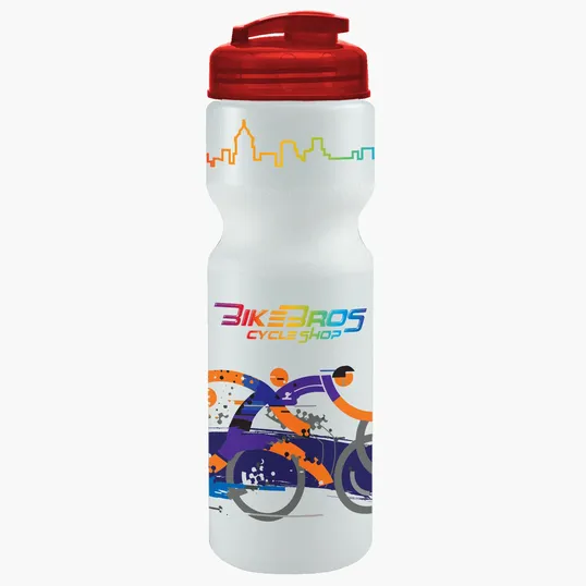 Garyline® Bike Bottle with Flip-Top Lid - 28 oz. — view 24